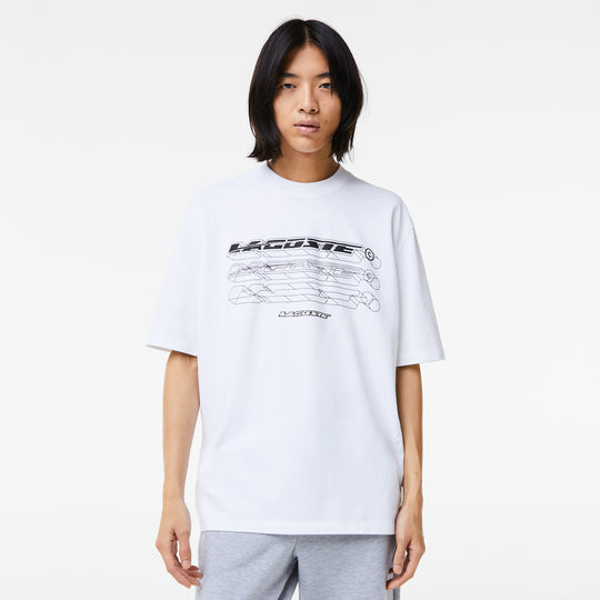 Men’s Lacoste Loose Fit Organic Cotton Pique T-shirt - TH5529