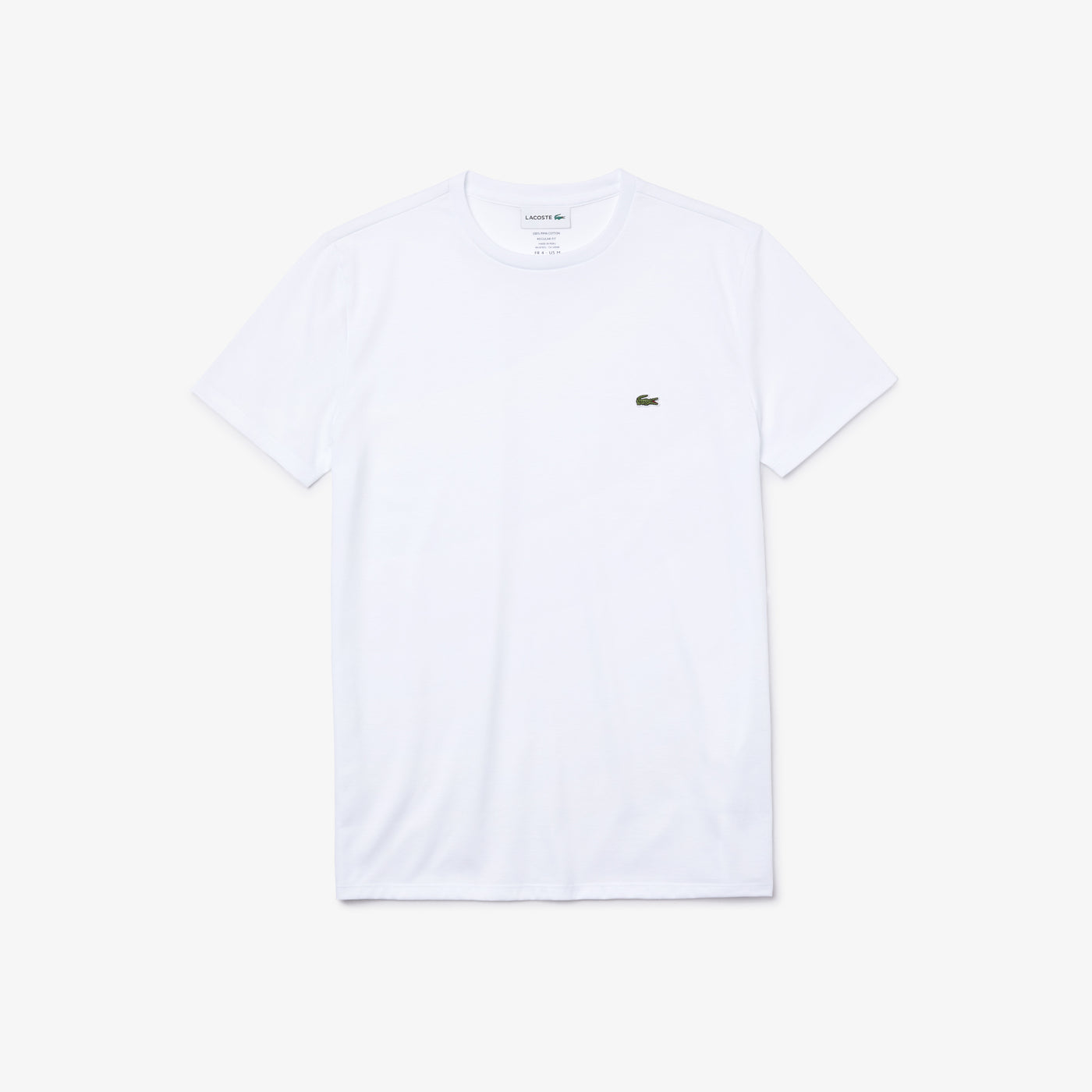 Shop The Latest Collection Of Lacoste Men'S Crew Neck Pima Cotton Jersey T-Shirt - Th6709 In Lebanon