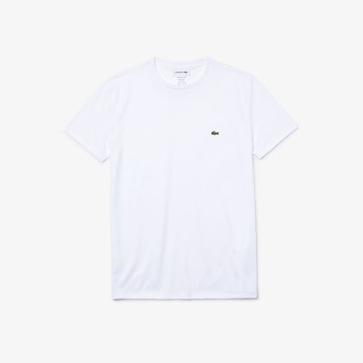 Shop The Latest Collection Of Lacoste Men'S Crew Neck Pima Cotton Jersey T-Shirt - Th6709 In Lebanon