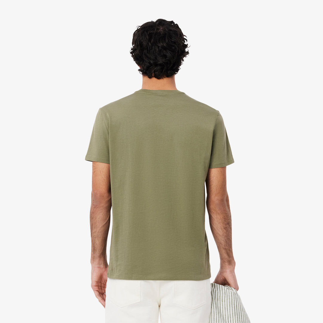 Lightweight Cotton Pima V Neck T-shirt - TH6710