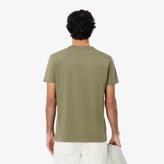 Lightweight Cotton Pima V Neck T-shirt - TH6710