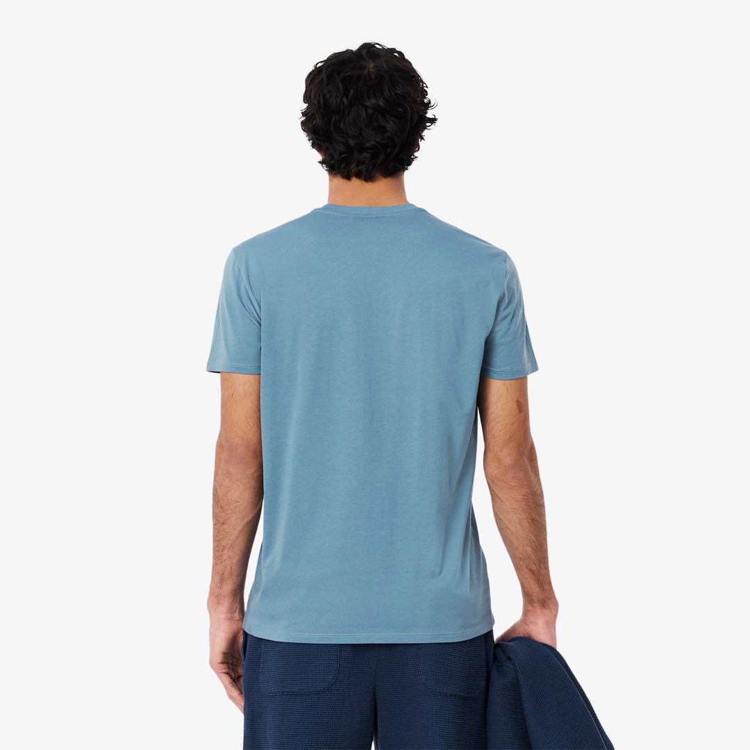 Lightweight Cotton Pima V Neck T-shirt - TH6710