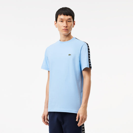 Logo Stripe Cotton T-shirt - TH7404