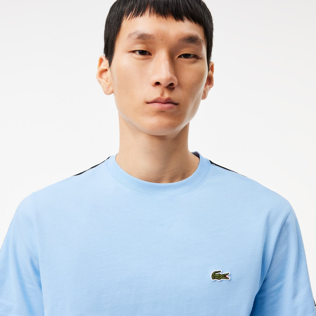 Logo Stripe Cotton T-shirt - TH7404