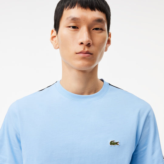 Logo Stripe Cotton T-shirt - TH7404