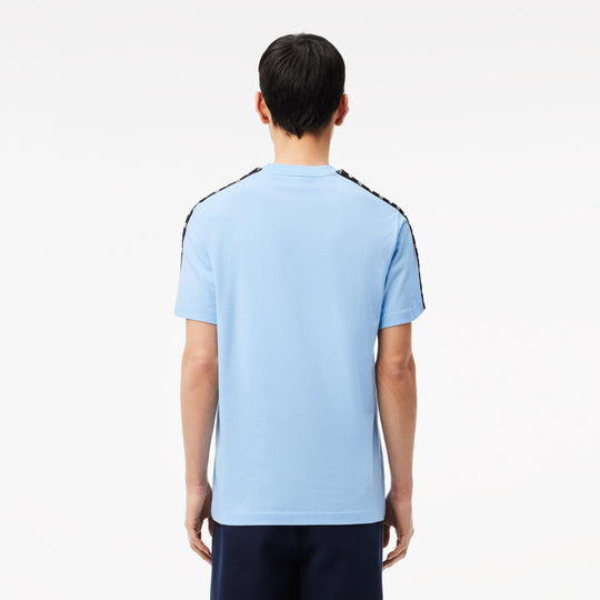 Logo Stripe Cotton T-shirt - TH7404