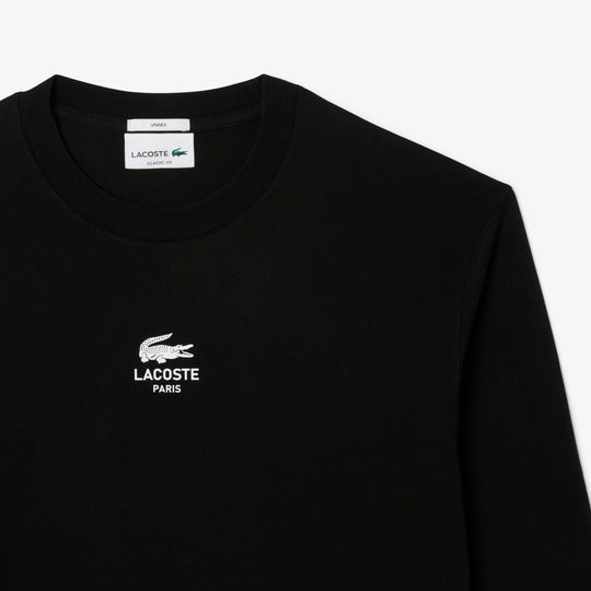 Long Sleeved Lacoste Print T-shirt - TH8135