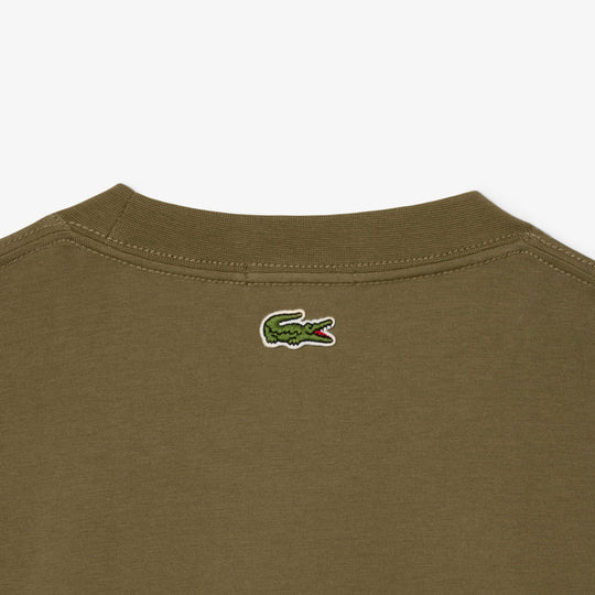 Long Sleeved Lacoste Print T-shirt - TH8135 - MYHOLDAL LEBANON