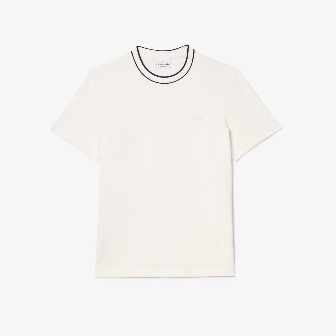 Stretch Pique Stripe Collar T-shirt - TH8174