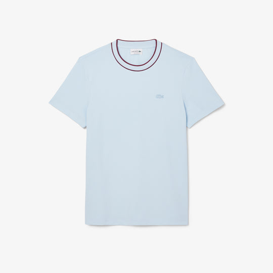 Stretch Pique Stripe Collar T-shirt - TH8174