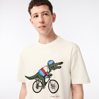 Men’s Lacoste x Netflix Organic Cotton T-shirt - TH8462
