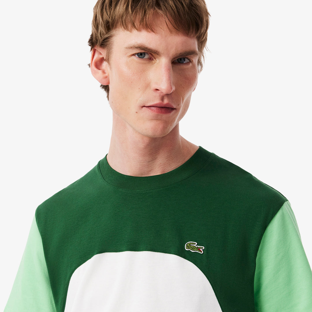 Cotton Jersey Colour-Block T-shirt - TH9551