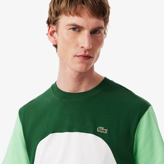 Cotton Jersey Colour-Block T-shirt - TH9551