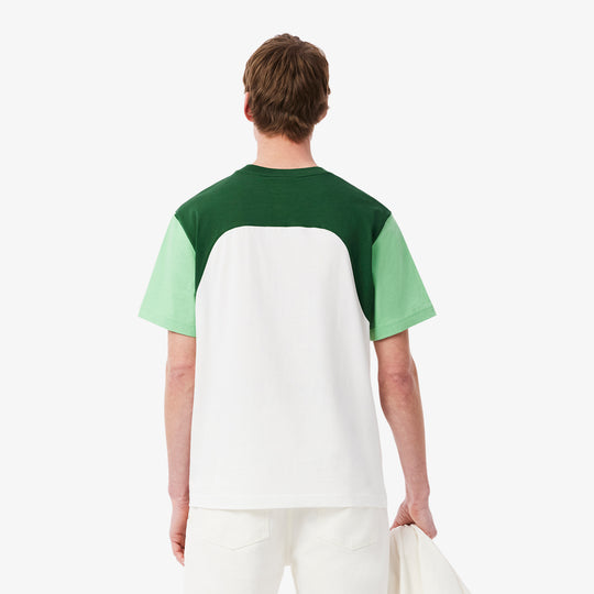 Cotton Jersey Colour-Block T-shirt - TH9551