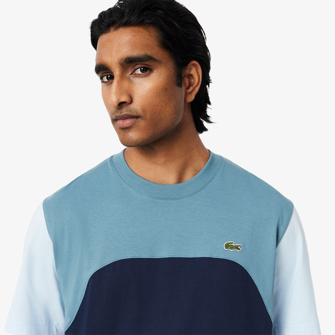 Cotton Jersey Colour-Block T-shirt - TH9551