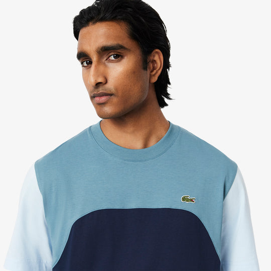 Cotton Jersey Colour-Block T-shirt - TH9551