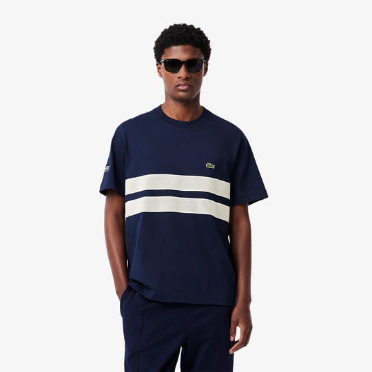 Heavy Jersey Mesh Band T-shirt - TH9769