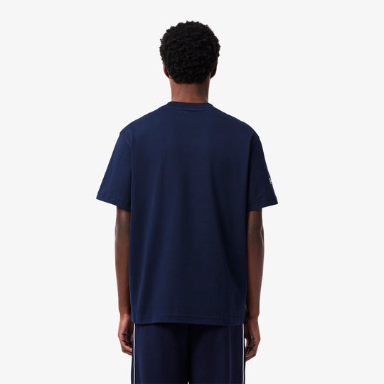 Heavy Jersey Mesh Band T-shirt - TH9769