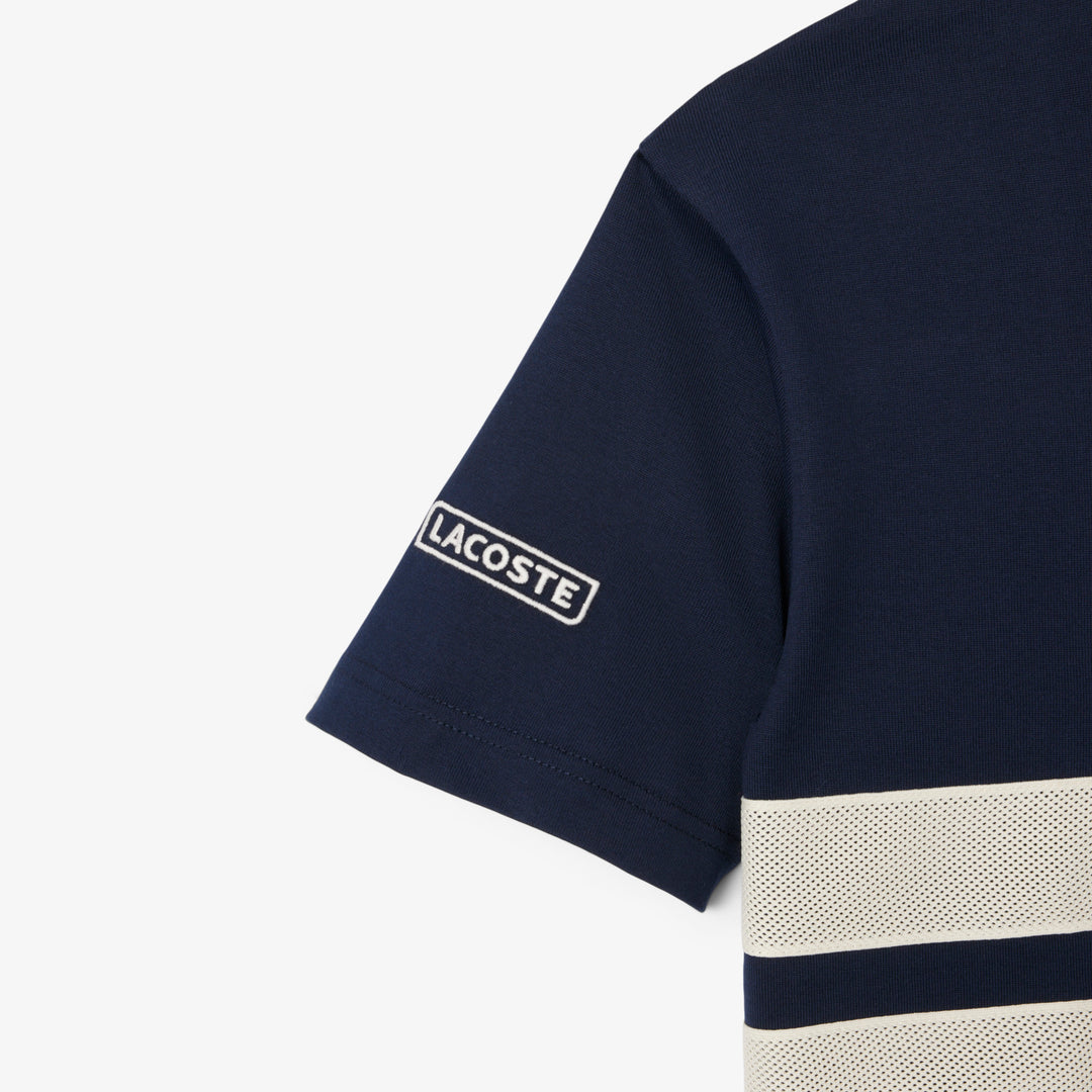 Heavy Jersey Mesh Band T-shirt - TH9769