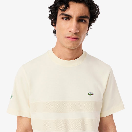 Heavy Jersey Mesh Band T-shirt - TH9769