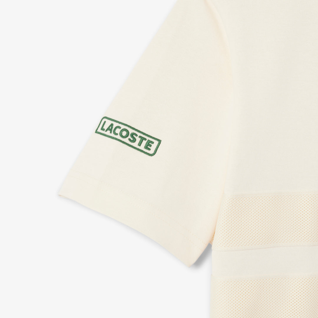 Heavy Jersey Mesh Band T-shirt - TH9769