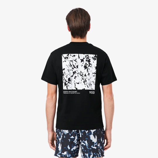 Print Motif Jersey T-shirt - TH9880