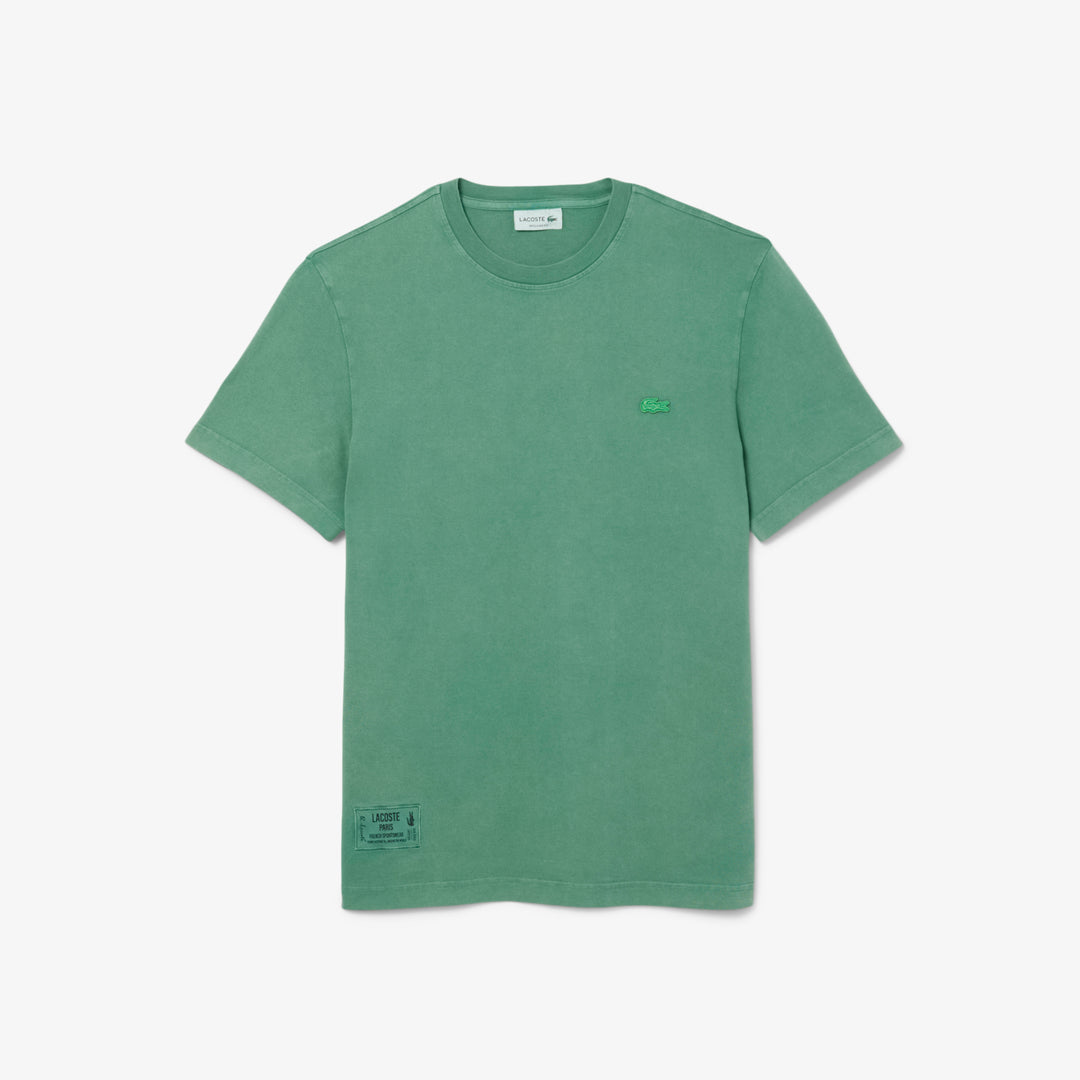 Washed Effect Heavy Jersey T-shirt - TH9894