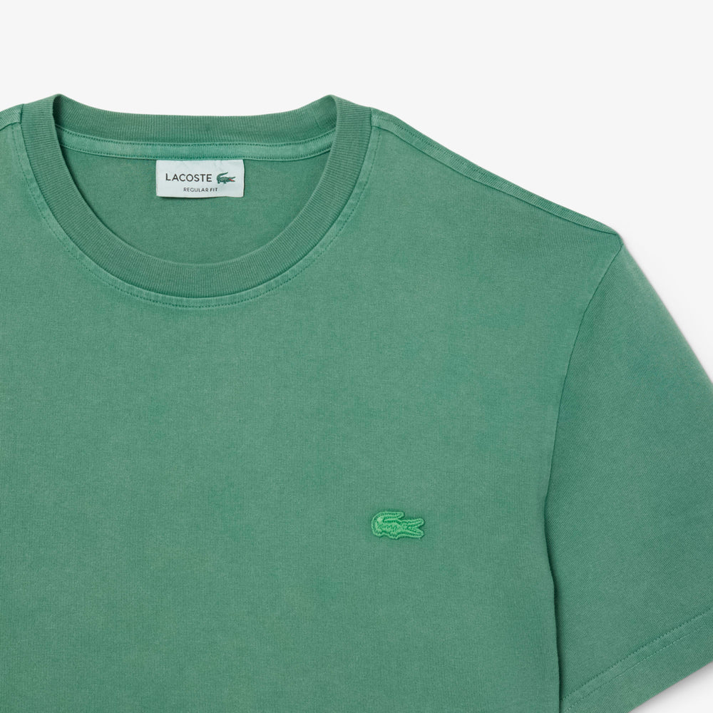 Washed Effect Heavy Jersey T-shirt - TH9894
