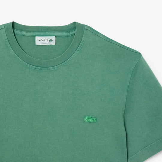 Washed Effect Heavy Jersey T-shirt - TH9894