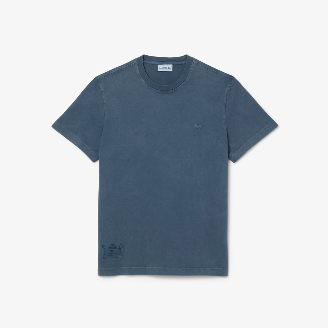 Washed Effect Heavy Jersey T-shirt - TH9894