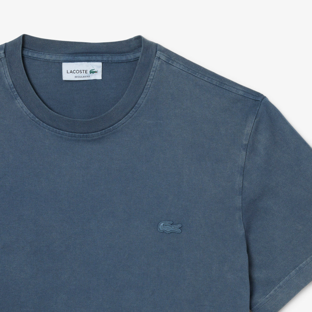 Washed Effect Heavy Jersey T-shirt - TH9894