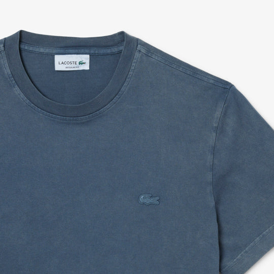 Washed Effect Heavy Jersey T-shirt - TH9894