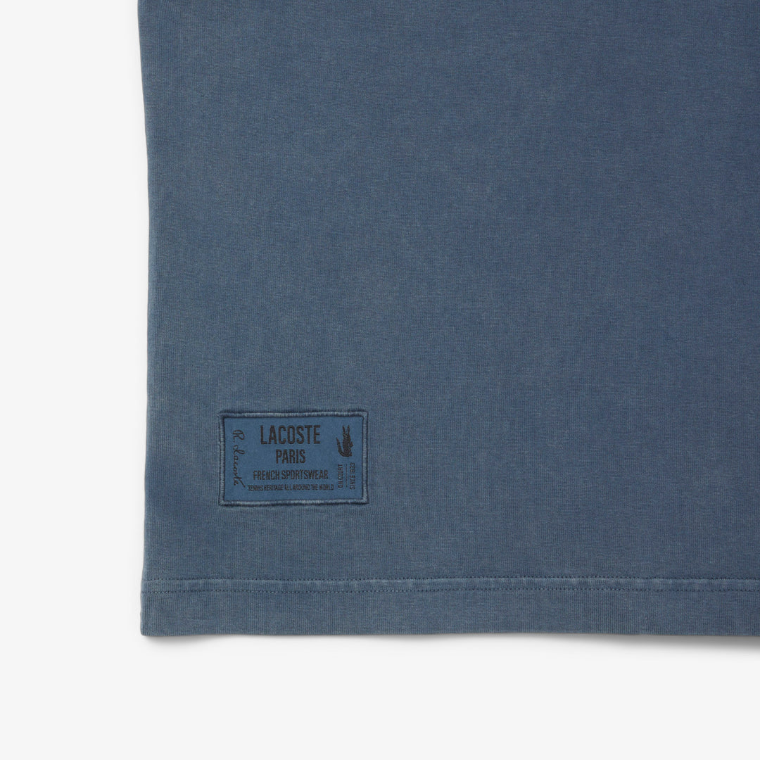 Washed Effect Heavy Jersey T-shirt - TH9894