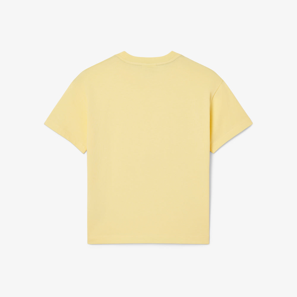 Contrast Badge Cotton T-shirt - TJ2463