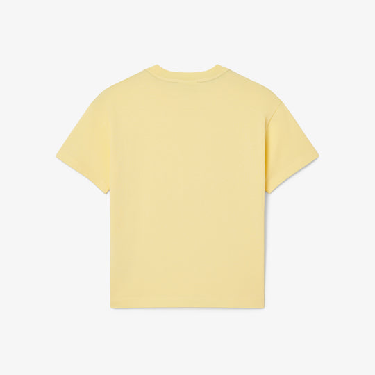 Contrast Badge Cotton T-shirt - TJ2463