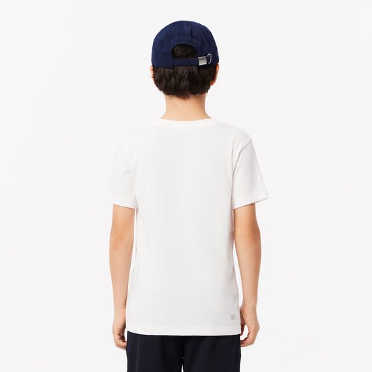 Oversized Technical Cotton Tennis T-shirt - TJ2910 - MYHOLDAL LEBANON