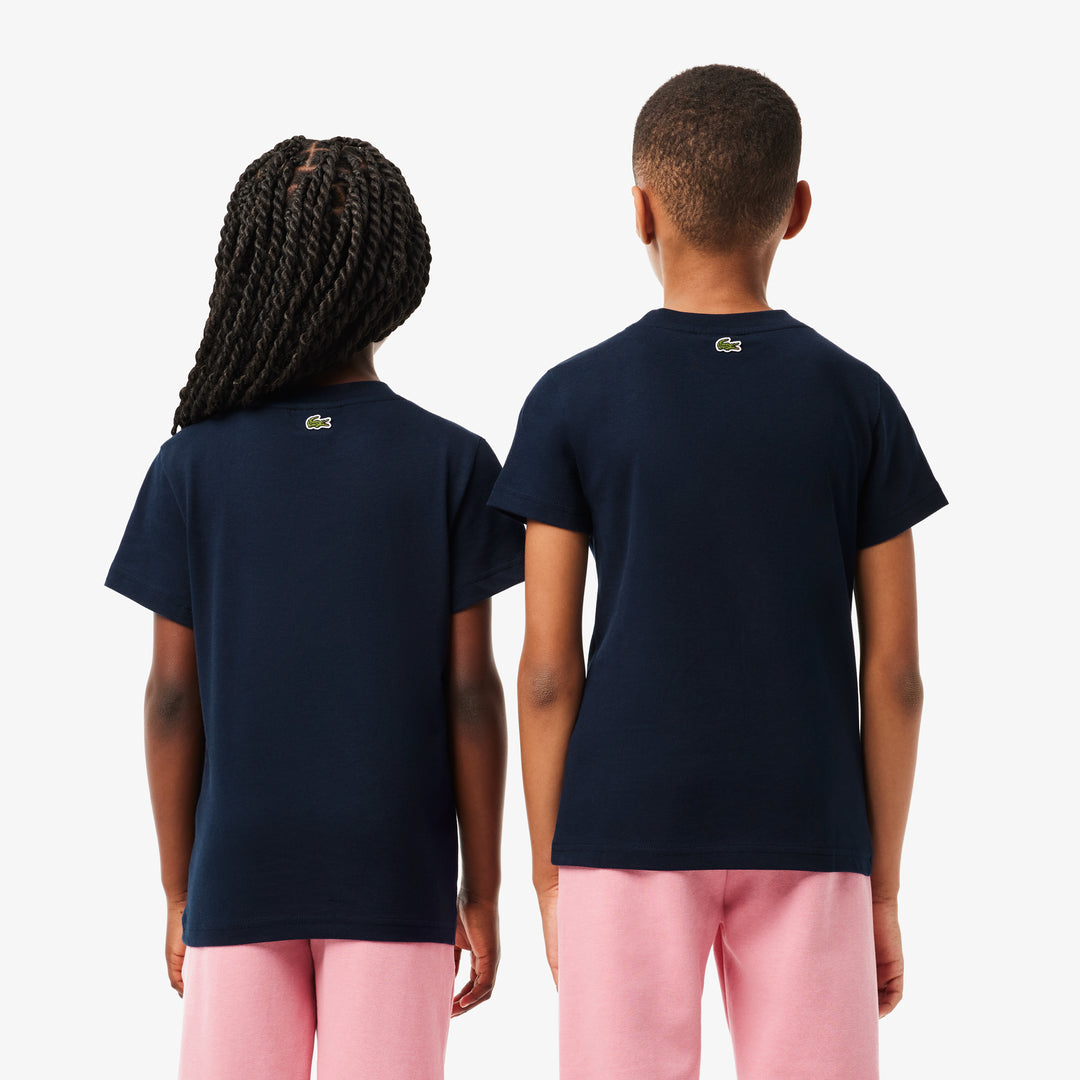Signature Print Cotton T-shirt - TJ3003
