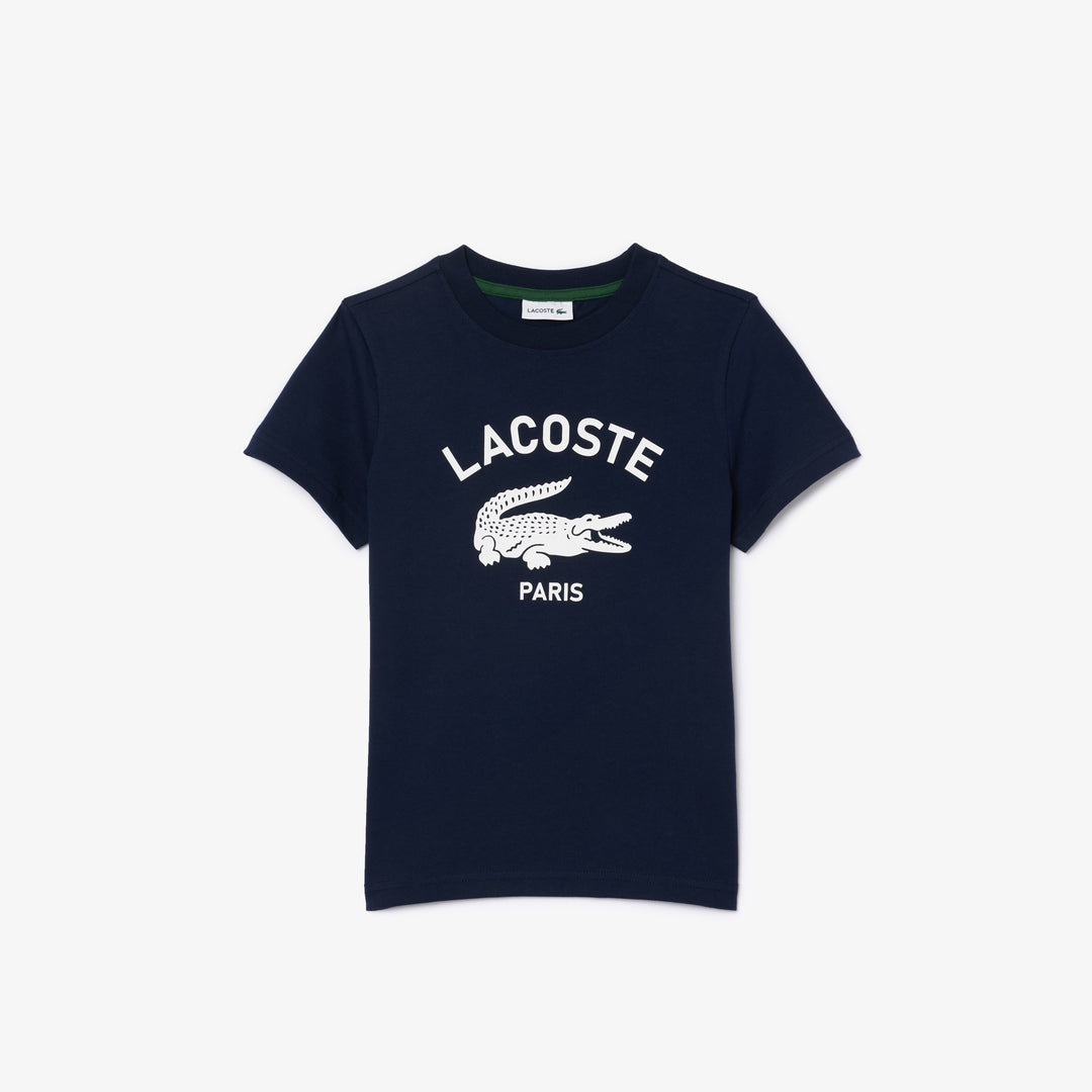 Signature Print Cotton T-shirt - TJ3003