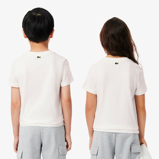 Signature Print Cotton T-shirt - TJ3003 - MYHOLDAL LEBANON