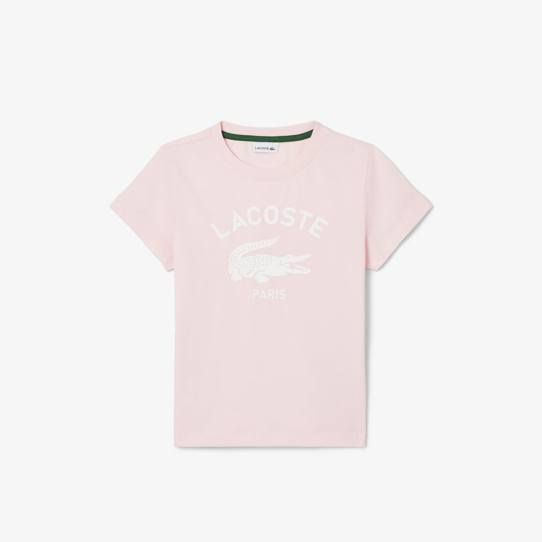 Signature Print Cotton T-shirt - TJ3003