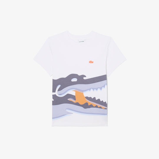 Croc Print Cotton T-shirt - TJ6920