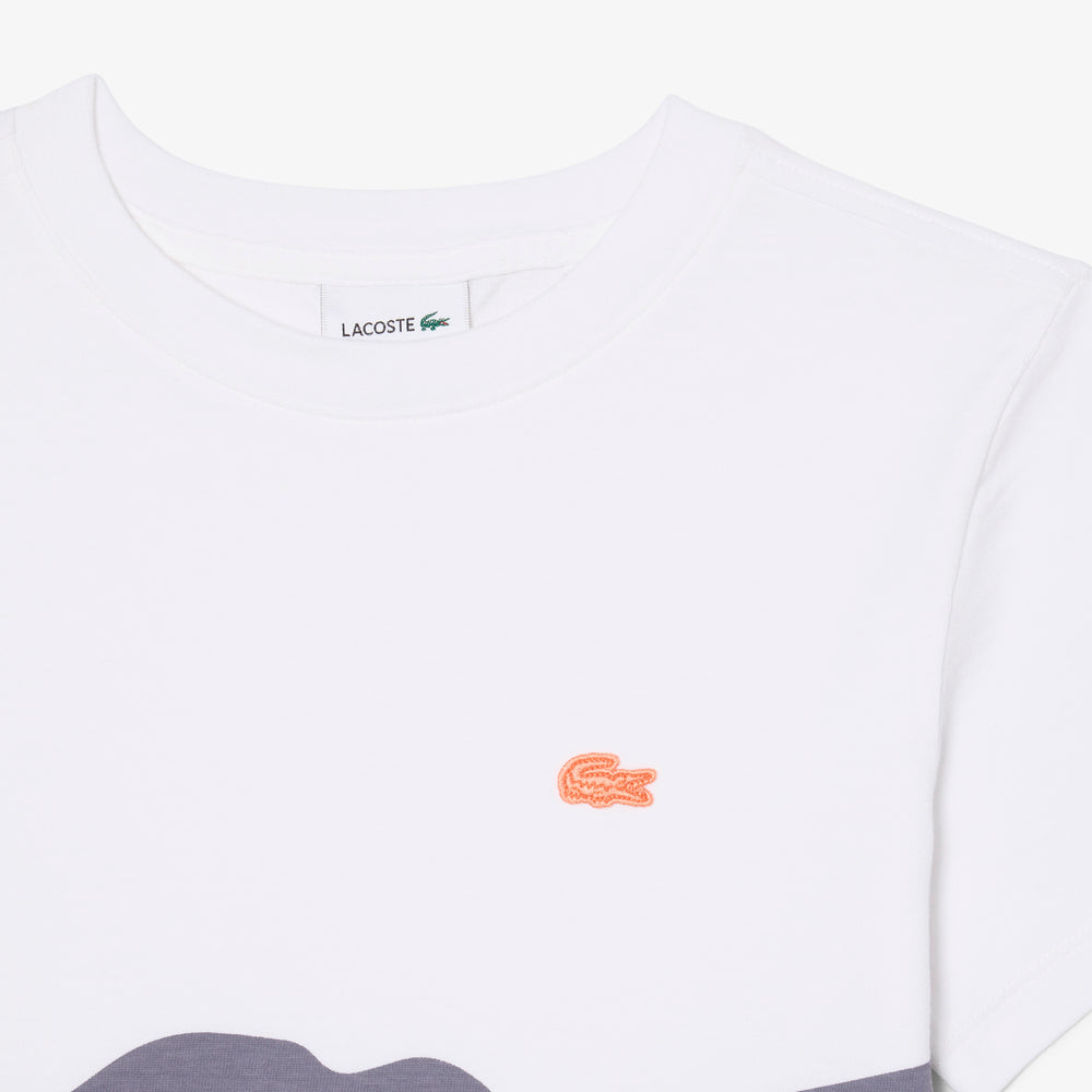 Croc Print Cotton T-shirt - TJ6920