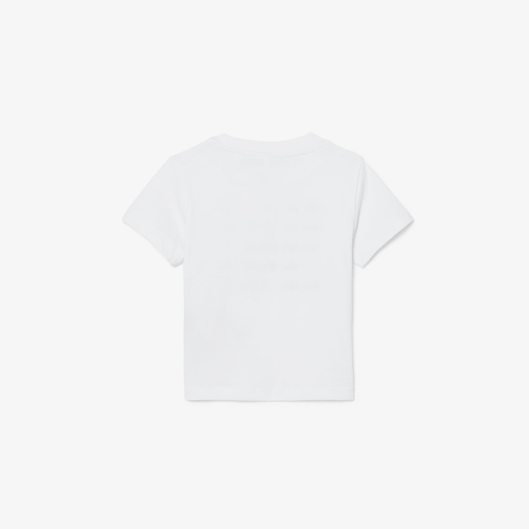 Crocodile Print Cotton T-shirt - TJ6943