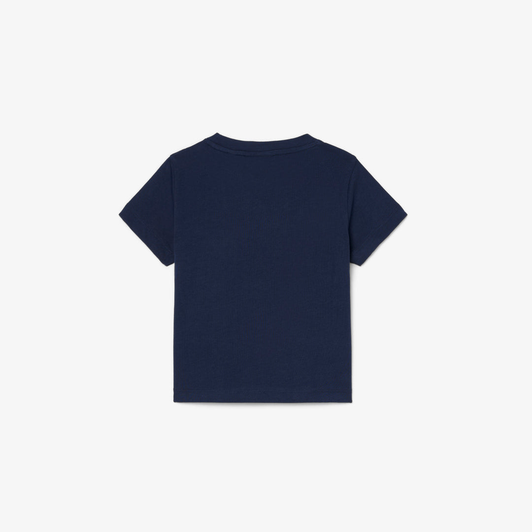 Crocodile Print Cotton T-shirt - TJ6943