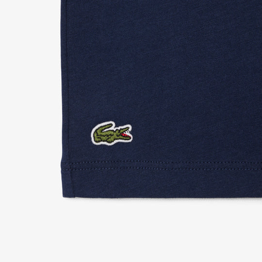 Crocodile Print Cotton T-shirt - TJ6943