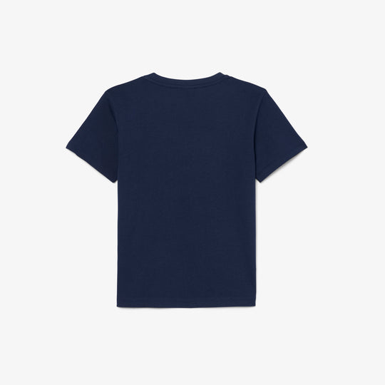 Crocodile Print Cotton T-shirt - TJ7369