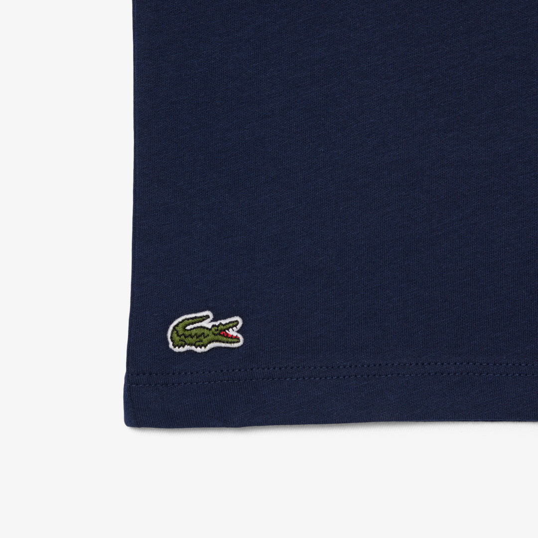 Crocodile Print Cotton T-shirt - TJ7369