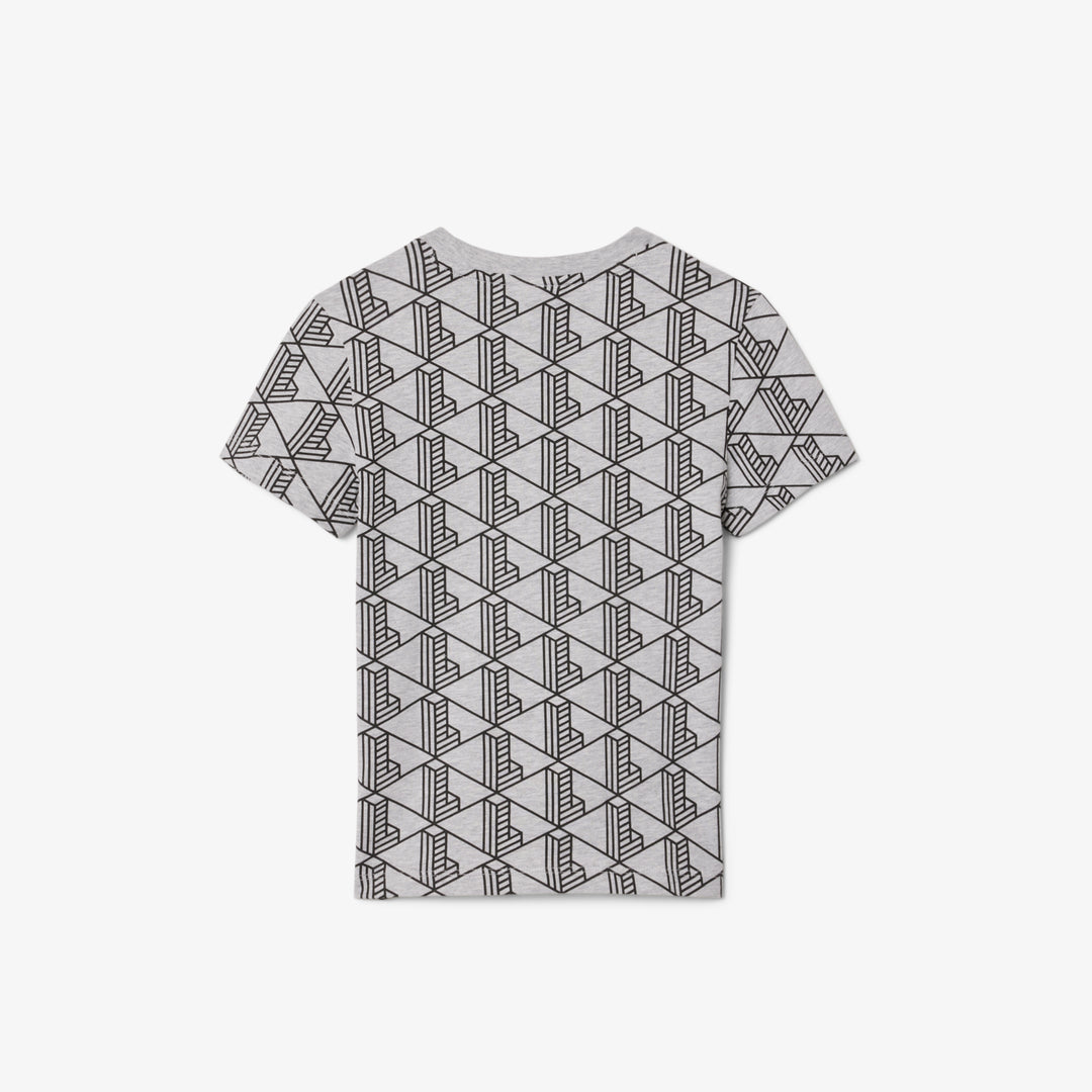 Monogram Print Cotton T-shirt - TJ8411