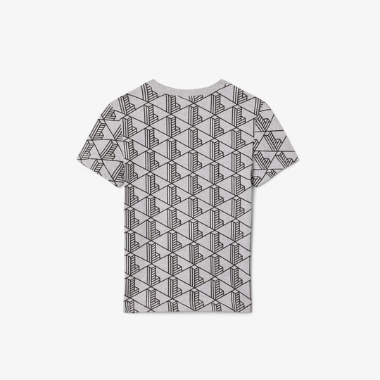 Monogram Print Cotton T-shirt - TJ8411