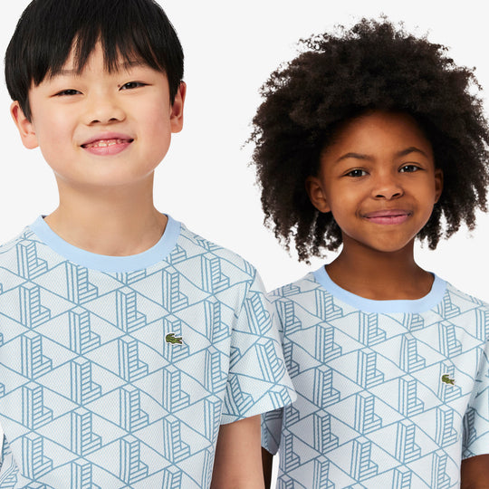 Monogram Print Cotton T-shirt - TJ8411